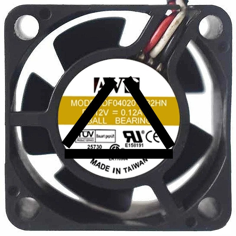 AVC DF0402012B2HN DC 12V 0.12A 2 / 3 Wires Ball Bearing Cooling Fan