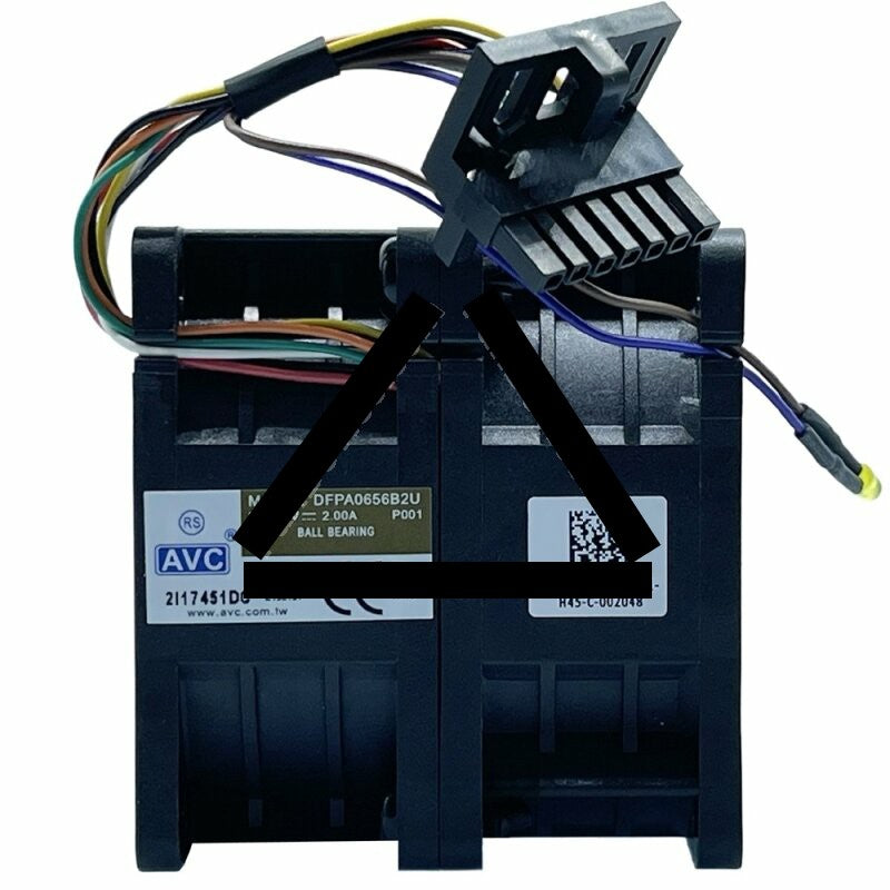 AVC DFPA0656B2U DC 12V 2.00A 6056 Ball Bearing Axial Cooling Fan