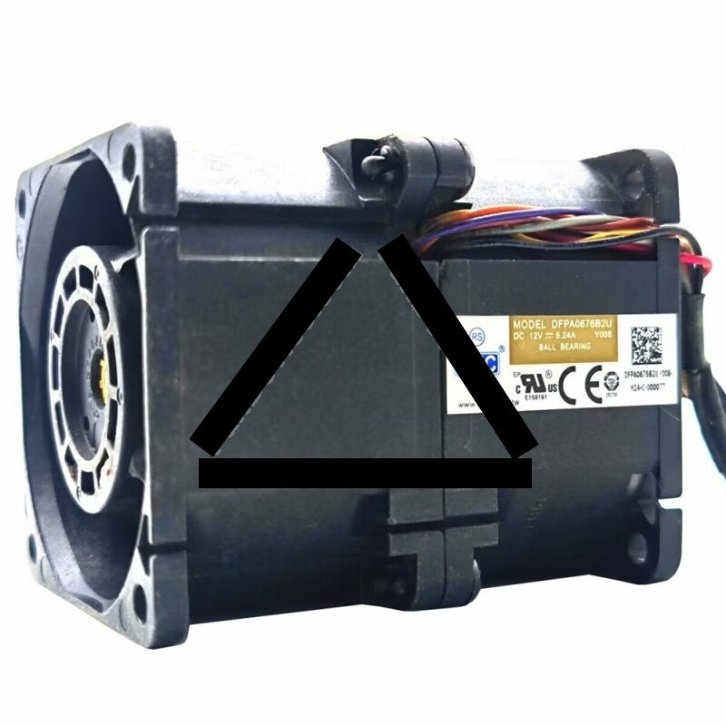 AVC DFPA0676B2U DC 12V 5.24A 6076 Ball Bearing Axial Cooling Fan