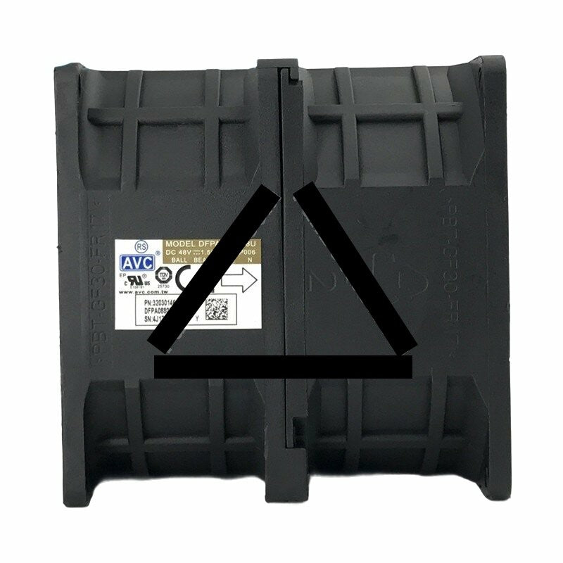 AVC DFPA0880B8U DC 48V 1.56A 8080 Axial Cooling Fan