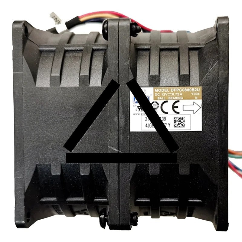 AVC DFPC0880B2U 12V 6.72A Ball Bearing Axial Cooling Fan