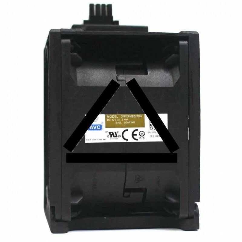 AVC DFPF0856B2UY005 DC 12V 5.40A Ball Bearing Axial Cooling Fan