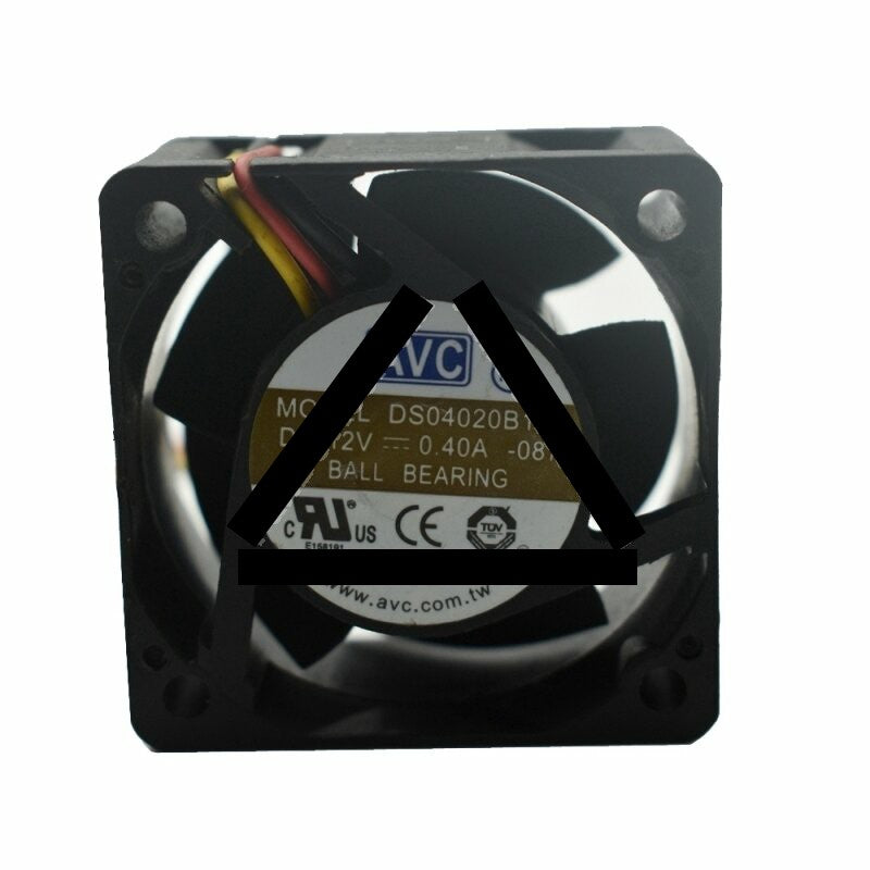 AVC DS04020B12S DC 12V 0.4A 2 Wires / 3 Wires / 4 Wires Axial Cooling Fan