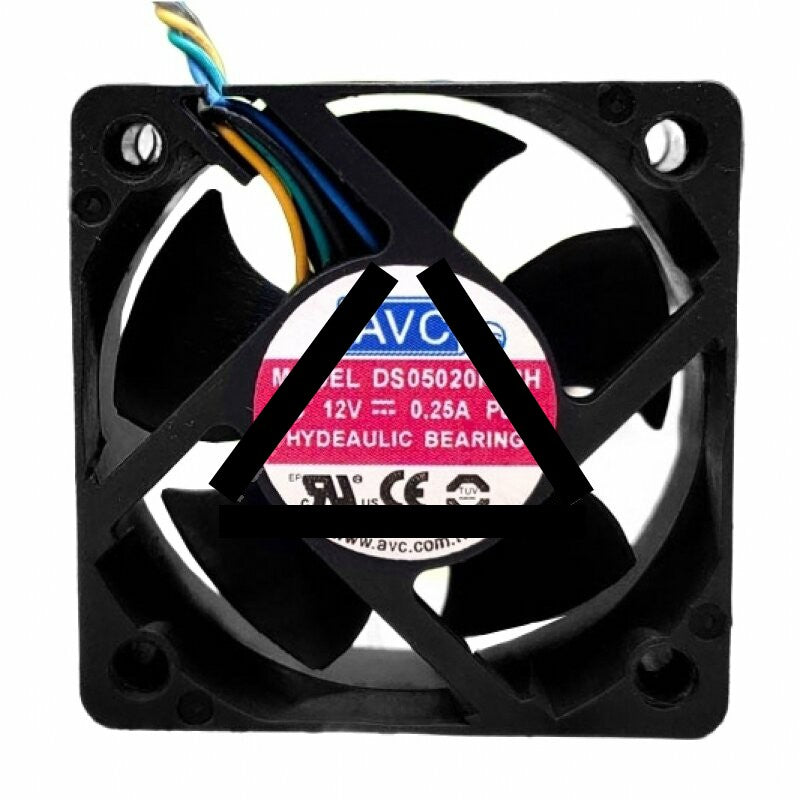 AVC DS05020R12H DC 12V 0.25A 2 Wires / 3 Wires / 4 Wires Axial Cooling Fan