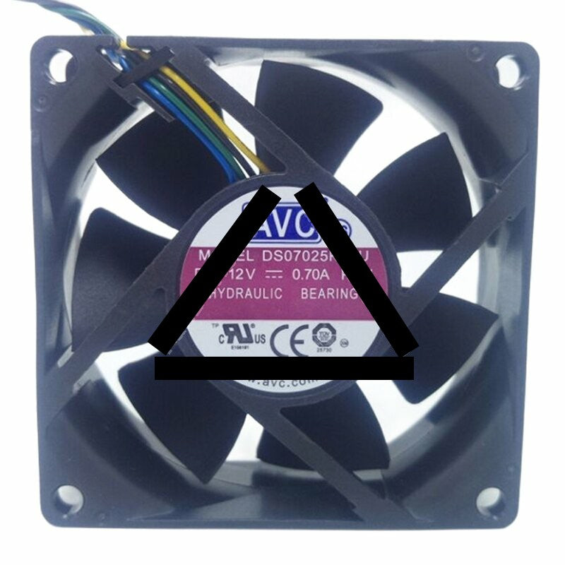 AVC DS07025R12U DC 12V 0.70A 7025 Hydraulic Bearing Axial Cooling Fan