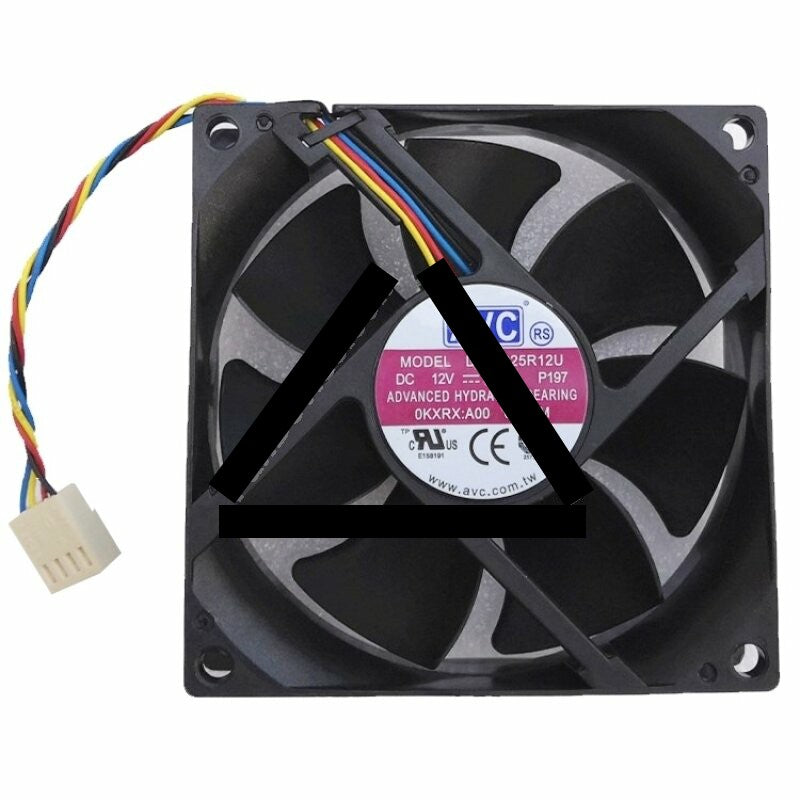 AVC DS08025R12U DC 12V 0.70A 2 Wires / 3 Wires / 4 Wires Axial Cooling Fan