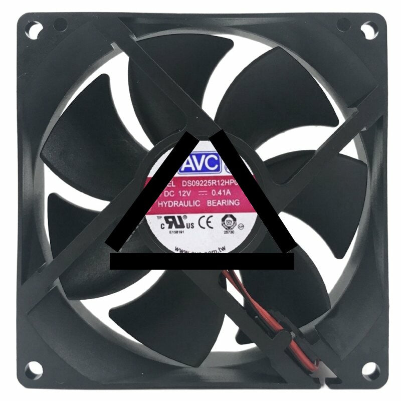 AVC DS09225R12HP075 DC 12V 0.41A Hydraulic Bearing Axial Cooling Fan