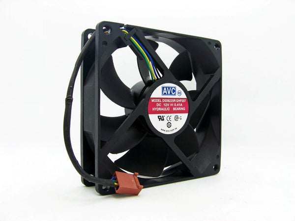 AVC DS09225R12HP207 90mm 9cm DC 12V 0.41A PWM Hydro Bearing computer pc case axial cooling fan