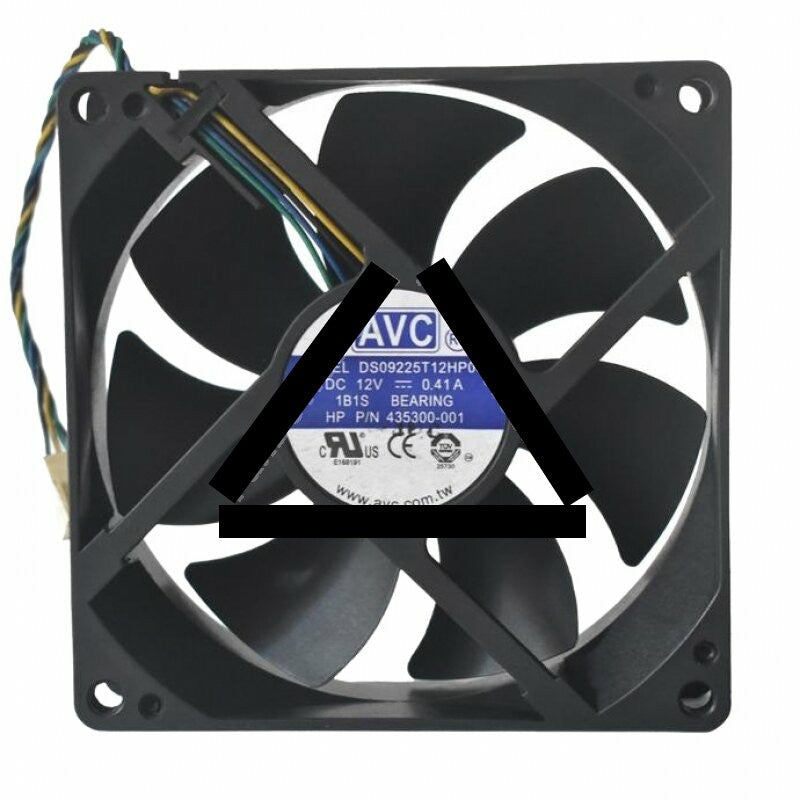 AVC DS09225T12HP031 DC 12V 0.41A 9025 Axial 1B1S Bearing Cooling Fan