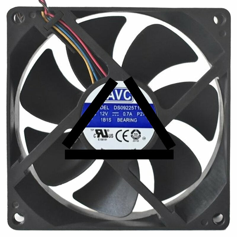 AVC DS09225T12U DC 12V 0.7A Ball Bearing Axial Cooling Fan