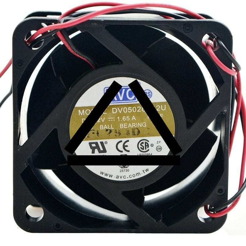 AVC DV05028B12U DC 12V 1.65A 2 Wires / 3 Wires / 4 Wires Axial Cooling Fan