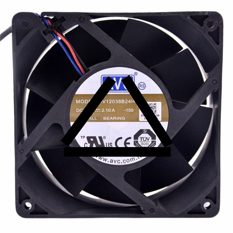 AVC DV12038B24H DC 24V 2.10A 12038 Axial Ball Bearing Cooling Fan