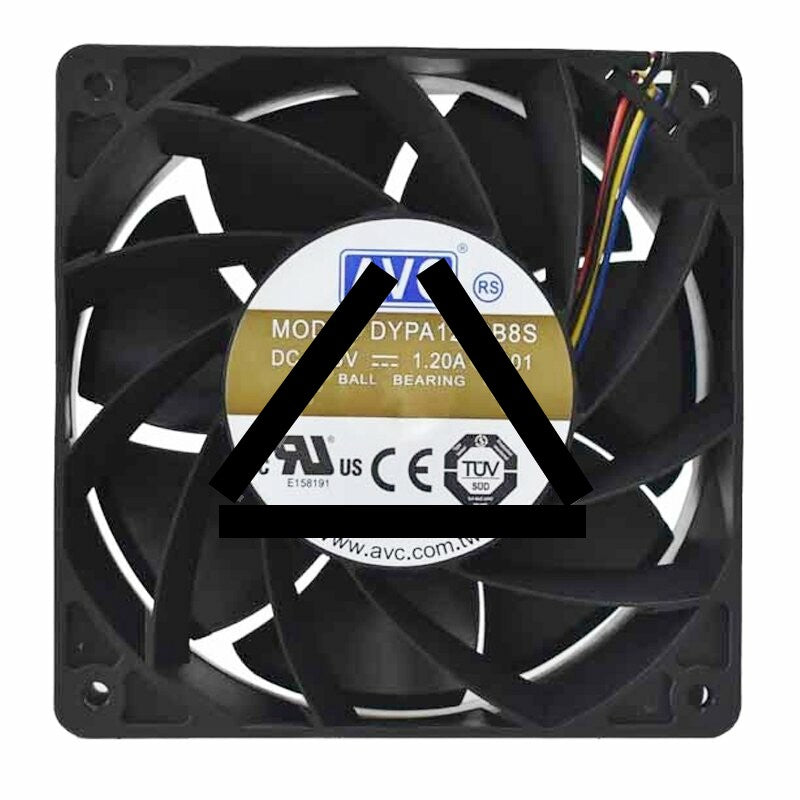 AVC DYPA1238B8S DC 48V 1.20A 12038 Axial Ball Bearing Cooling Fan