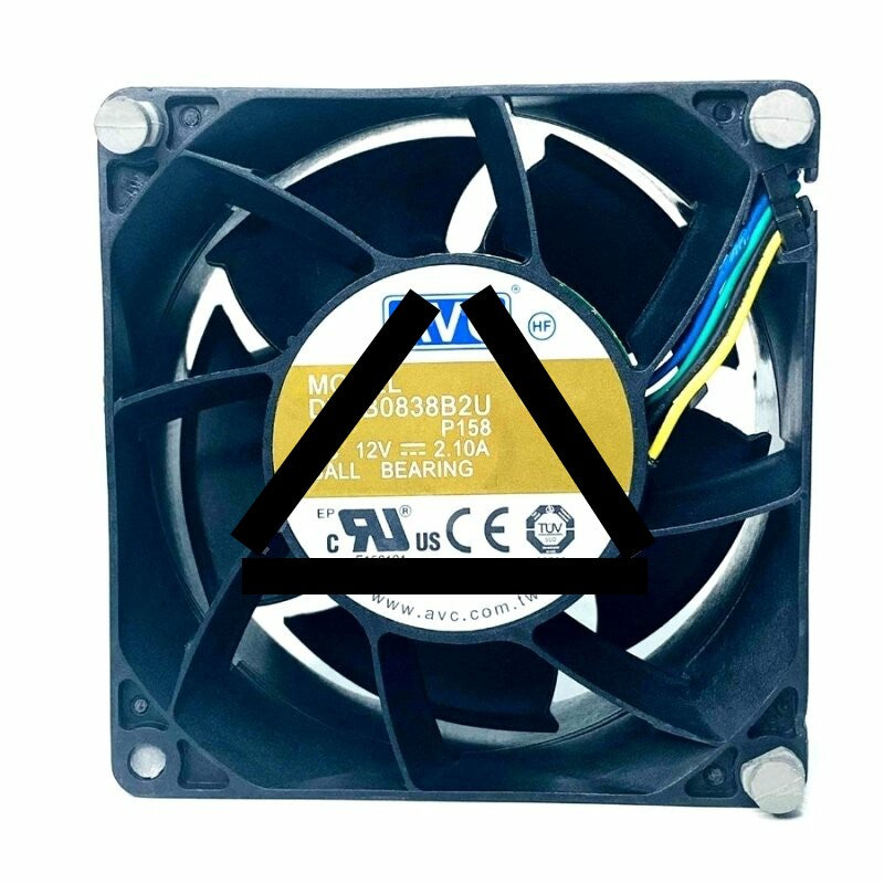 AVC DYTB0838B2U DC 12V 2.10A 2 Wires / 3 Wires / 4 Wires Axial Cooling Fan