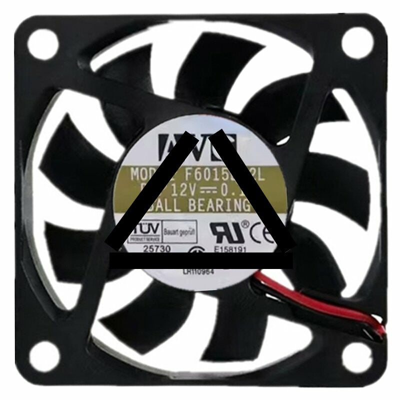 AVC F6015B12L DC 12V 0.1A 6015 Ball Bearing Axial Cooling Fan