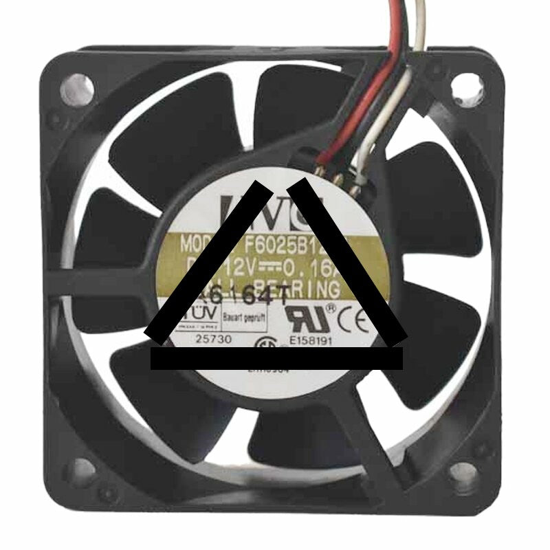AVC F6025B12HA DC 12V 0.16A 6025 Axial Ball Bearing Cooling Fan