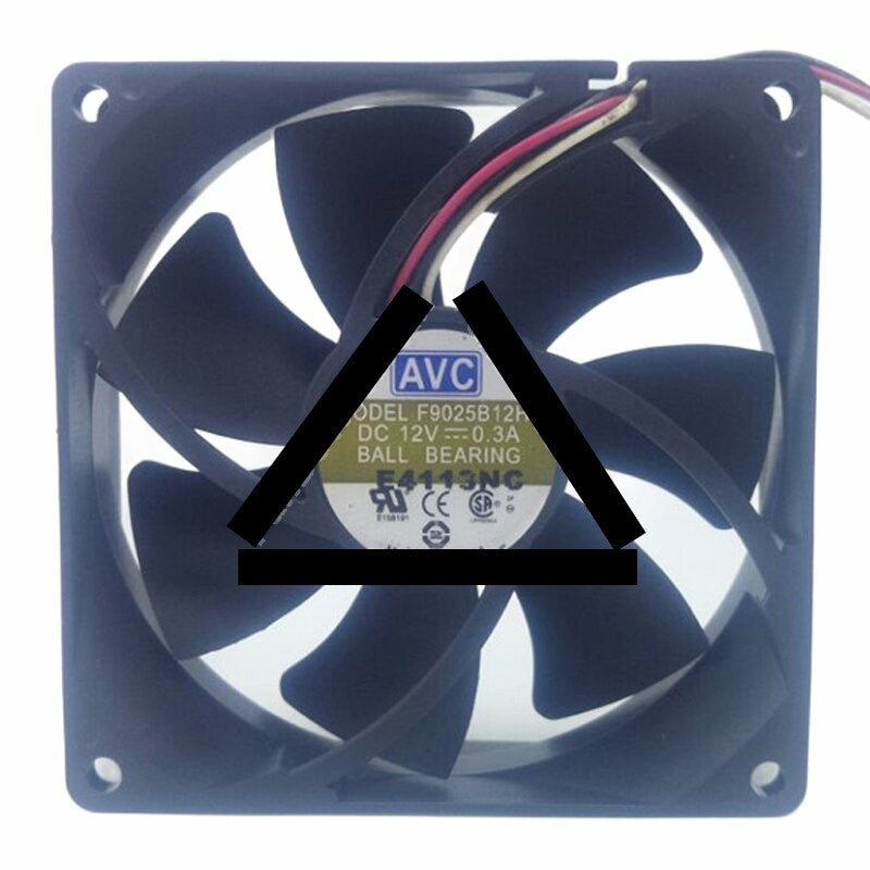 AVC F9025B12HB DC 12V 0.3A 9025 Ball Bearing Axial Cooling Fan