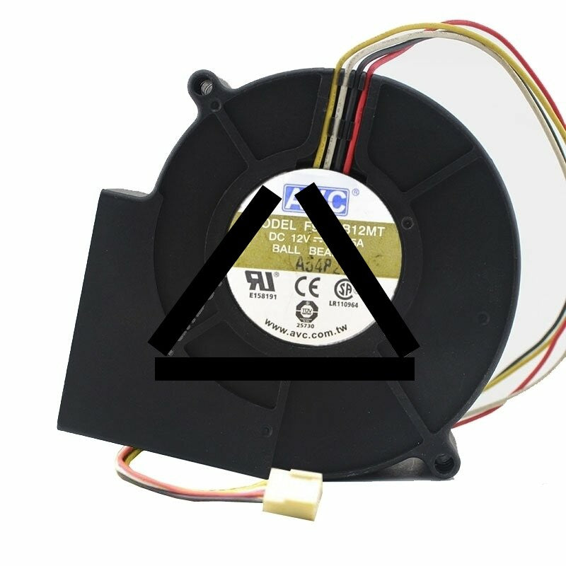 AVC F9733B12MT DC 12V 0.95A 4 Wires Blower Cooling Fan
