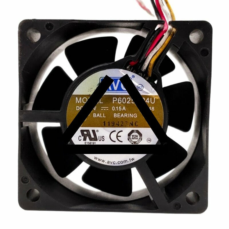 AVC P6025B24U DC 24V 0.15A 6025 Axial Ball Bearing Cooling Fan