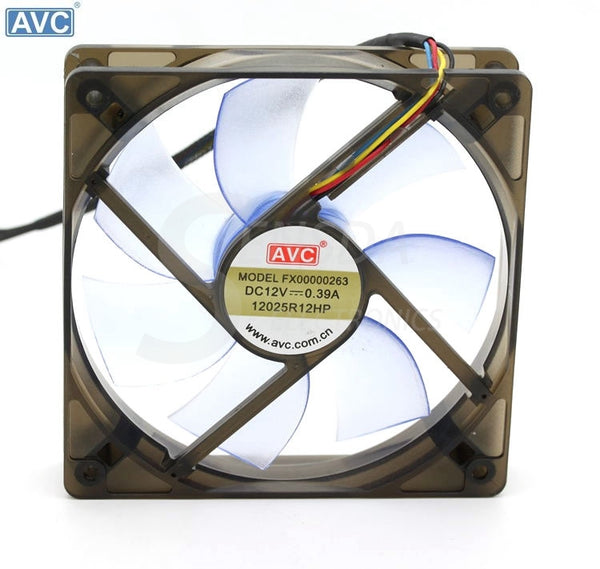 AVC pwm cooling fan 120mm 12025 FX00000263 12025R12HP 12cm 12V 0.39A 4p Computer Case cpu cooler Fans