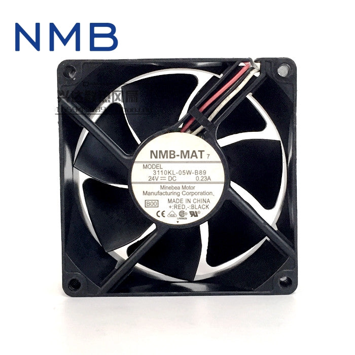 Axial Fan blower brand new radiator fan frequency converter 3110KL-05W-B89 24V Instrumentation 80*80*25mm