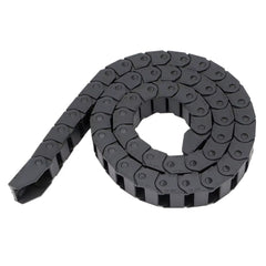 Cable Chain 15*15 15*20 15*30 15*40 15*50mm Semi-Enclosed Interior Opening Wire Transmission Carrier Plastic Drag Towline
