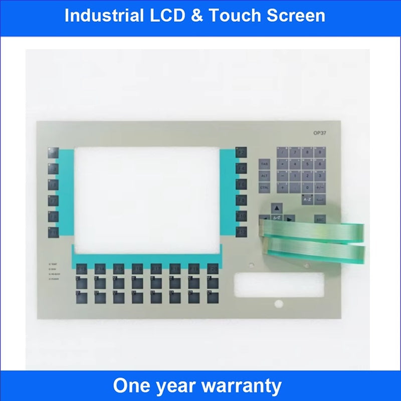 New Keybaord for OP37 6AV3637-1ML00-0AX0/0AX1 keypad P37 6AV3637-1LL00-0AX1 Membrane Keypad Film & Glass