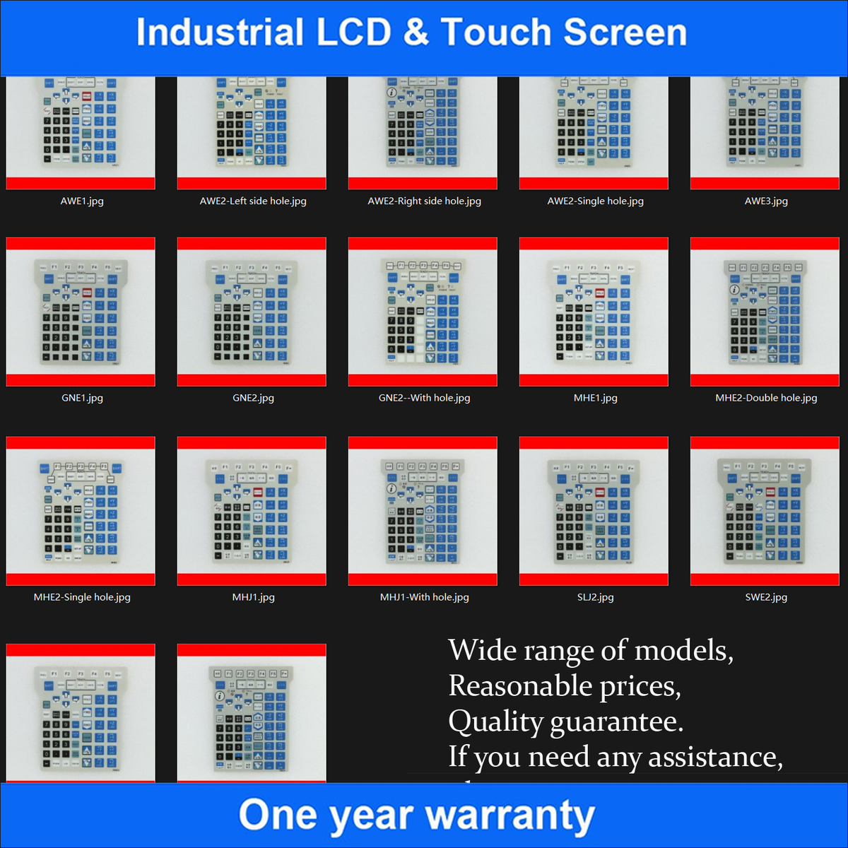 Brand New A05B-2518-C202 C212 C200 C101#EMH MHE2 EAW EGN ESW SGN JMH-- Membrane switches Keyboards Keypads