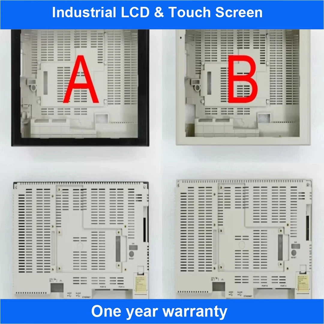 New High Quality Touch Screen Compatible to NS12-TS01-V1 NS12-TS00B-ECV2 NS12-TS01B-V2 Housing Case and Protective Film