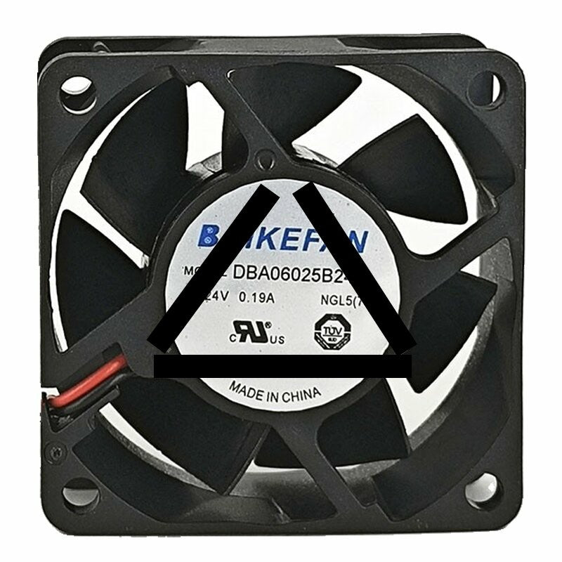 BAIKE DBA06025B24G DC 24V 0.19A 6025 Axial Cooling Fan