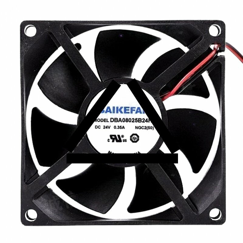 BAIKEFAN DBA08025B24H-3 DC 12V 0.35A 8025 Axial Cooling Fan