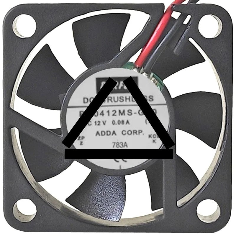 BERFLO BD0412MS-G70 12V 0.08A DC Brushless 2 Wires Axial Cooling Fan