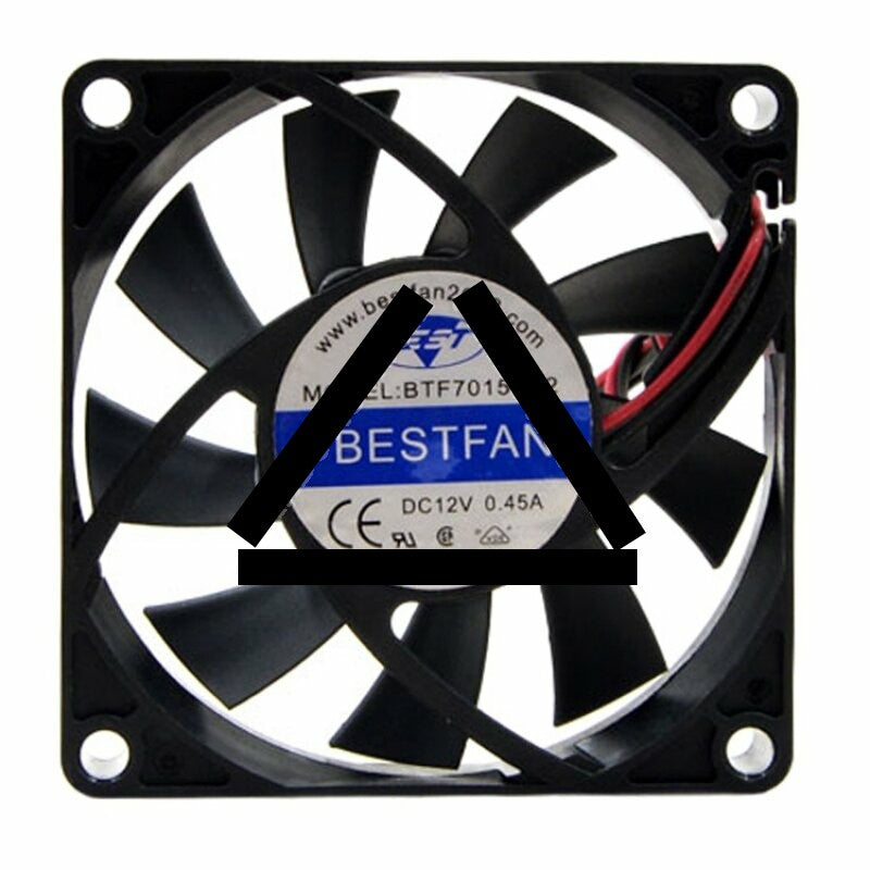 BEST FAN BTF7015H12 DC 12V 0.45A 7015 Axial Cooling Fan