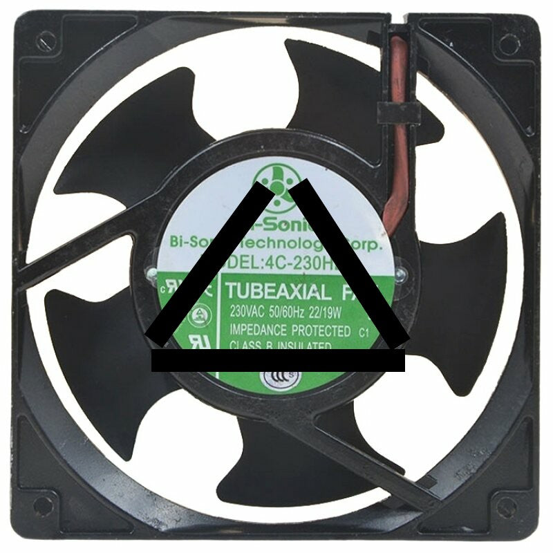 Bi-Sonic 4C-230HB AC 230V 22/19W Impedance Protected Axial Cooling Fan