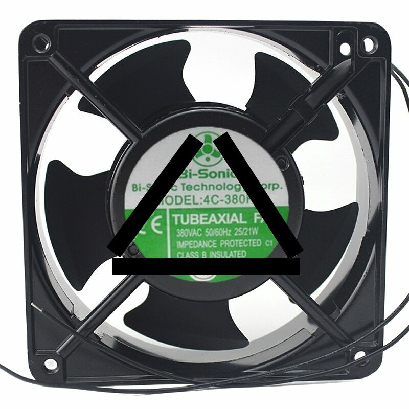 Bi-Sonic 4C-380HB AC 380V 25/21W 12038 Axial Cooling Fan