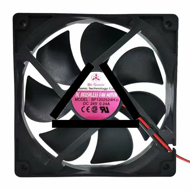 Bi-Sonic BP1202524H DC 24V 0.24A 12025 Axial Brushless Cooling Fan