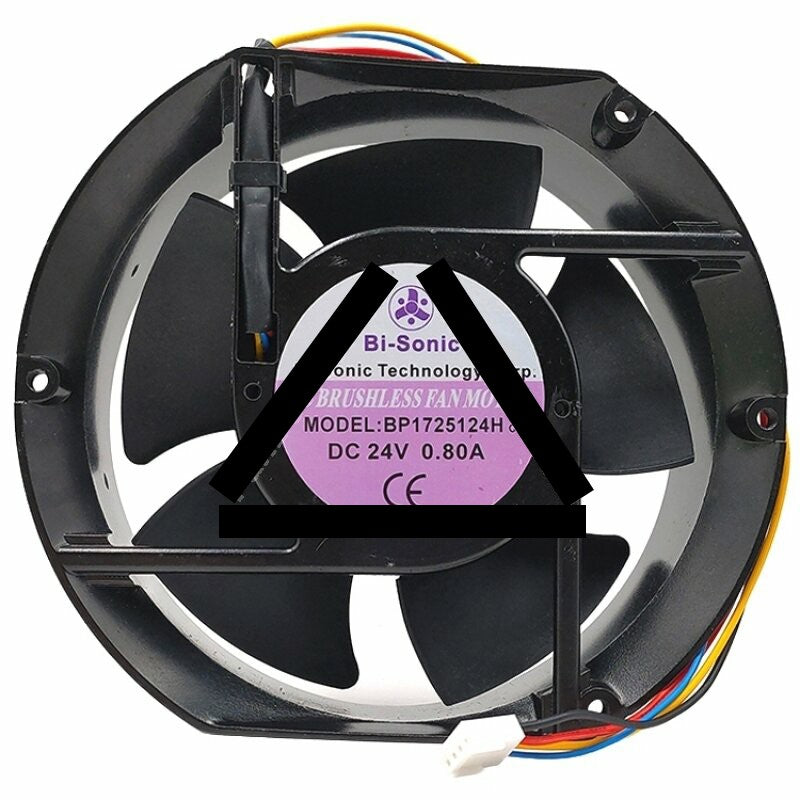 Bi-Sonic BP1725124H C1 DC 24V 0.80A Brushless Axial Cooling Fan