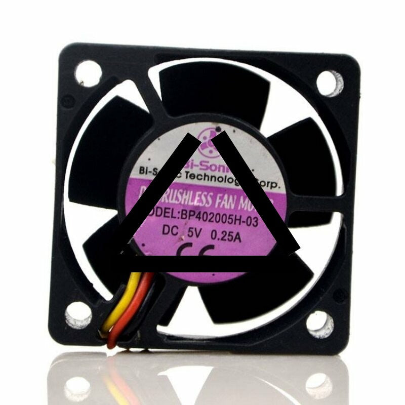 Bi-Sonic BP402005H-03 DC 5V 0.25A 3 Wires Axial Cooling Fan