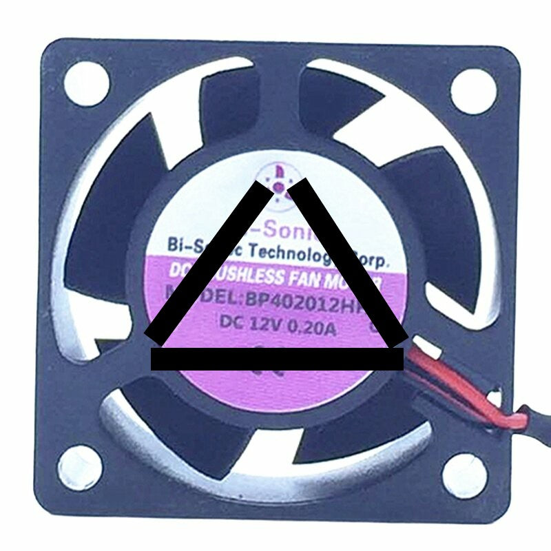 Bi-Sonic BP402012HH DC 12V 0.20A 4020 Axial Brushless Cooling Fan