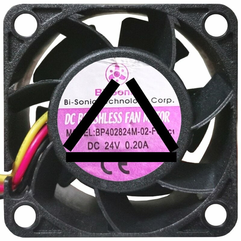 Bi-Sonic BP402824M-02-FG 24V 0.20A 3 Wires Cooling Fan