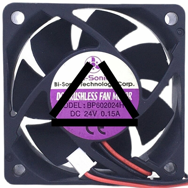 Bi-Sonic BP602024H 24V 0.15A 2 Wires Axial Cooling Fan