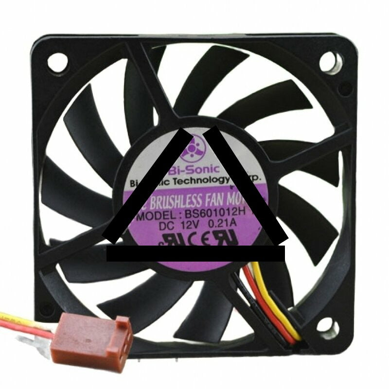 Bi-sonic BS601012H B DC 24V 0.21A 2 Wires / 3 Wires Axial Cooling Fan