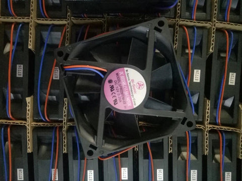 BI-SONIC SP802512M-03 DC 12V 0.20A 2-Wire Server Round Fan