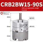 Blade Type Swing Rotary Cylinder CRB1BW50 - 90S Degree CRB2BW15/20/30/90S/180S/270S - NewTouchBuff Official Store
