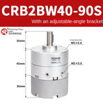 Blade Type Swing Rotary Cylinder CRB1BW50 - 90S Degree CRB2BW15/20/30/90S/180S/270S - NewTouchBuff Official Store