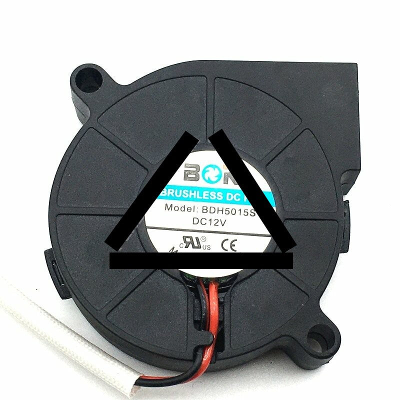 BOK BDH5015S DC 12V 5015 Blower Brushless Cooling Fan
