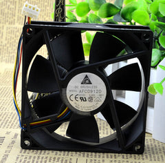 Brand new original Delta AFC0912D 12V 0.46A 92*92*25 four line PWM cooling fan