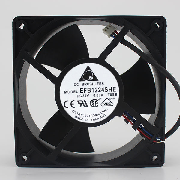 Brand new original EFB1224SHE-T8SB 12038 24V 0.66A Inverter Fan