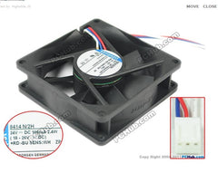 Brand New Original PAPST 8cm 8025 Three-wire TYP 8414 N/2H 24V 2.4W Frequency Conversion Fan