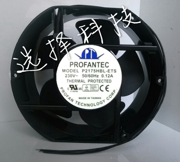 brand new PROFANTEC P2175HBT-ET 230V 0.12A 2-wire 100mm Server Round Cooling fan free shipping